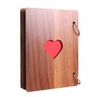 Wooden Photo Album - Diy Scrapbook Memories Book