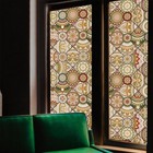 Privacy Decorative Window Film For Home  Non-adhesive Frosted Static Cling Ba   