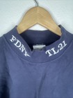 Fdny Tower Ladder 21 Men s Fire Dept Mock Turtleneck Embroidered Size Xxl
