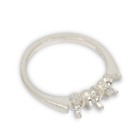 Three Stone  3  Round Mothers Ring Mounting