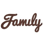  Cutout Sign Letter Wooden Wall Art Decor Wood Word Sculpture Signs Family