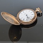 Elgin Pocket Watch 1897 Grade 109 0s Model 1 7j Gold Filled Hunter Runs    