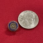 Rotary International 14k Gold Past President Rotarian Club Member Screw Back Pin
