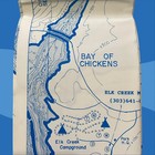 Fish-n-map Co Blue Mesa Reservoir Colorado Waterproof Plastic Fishing Map Tear-r