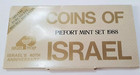 Israel 1988 Unc 5 Coins Set Piedfort Pure Nickel 40 Years Proof One Year Types