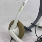 Genuine Microsoft Xbox 360 Gaming Chat Headset Wired  White gray  Oem