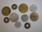 Lot Of 10 Vintage Tokens  Trade  