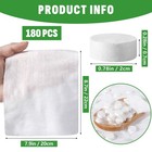 180 Pcs Compressed Towel  Mini Compressed Towel Tablets  Disposable Compresse   