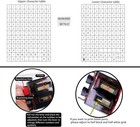 2-line 20 Digits Price Labeler Mx6600 Label Gun With 3 Inkers 3800pcs Multicolor