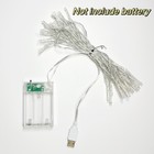 6m 40led Fairy String Lights Christmas Tree Wedding Xmas Party Garden W usb Char