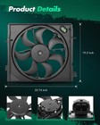 Radiator Cooling Fan Assembly For Rogue Sport 2 0l 2017-2019 214816ma0a