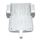 Ertl Die Cast 1 32 Silver Flatbed Tandem Axle Utility Trailer - Free Shipping