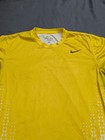 Nike Court Dri-fit Rafa Nadal Tennis Shirt Mens Xl Yellow 405979-719 Spring 2011
