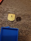 Vtg Notre Dame Du Lac 15 Year Stamped Main Dome Building Lapel Pin  75  Indiana 