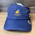 Bnp Paribas Open Hat Cap Strap Back Womens Tennis Blue   Purple Fila Nwt
