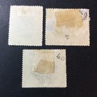 Broadviewstamps Malayasia N Borneo Labuan  75  79  82 Used F-vf   Small Thin  79
