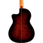 Cordoba Fusion 12 Exotic Top Nylon Classical A e Guitar Brown Sugar Burst