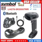 Zebra Symbol Li4278 3in1 Wireless Bluetooth Barcode Scanner Usb Qr Code Reader