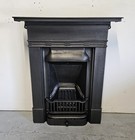 Antique Victorian Cast Iron Fireplace  - Fully Restored - Uk Delivery  f434 