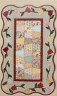 Pattern Primitive Tulips   Vines March Quilt Table Runner New Cotton Way
