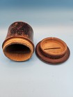 Antique Piggy Savings Coin Bank Hand Carved Primitve Mid 19th Century