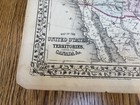 1872 Antique S  Augustus Mitchell Atlas Map Of The United States And Territories