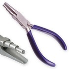 3 Step Round Nose   Concave Pliers For Wire Bending Looping Forming Coiling