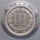 1884 Proof Three Cent Nickel 3cn Pcgs Pr65  539  proof  Obsolete Ecc c  Inc 