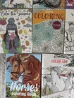 Lot Of 19 Adult Coloring Books Kappa Kick Back And Color Van Gogh Paintings New