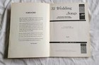 32 Wedding Songs Songbook Vintage 1959 Sheet Music Piano Organ Bridal Marriage 