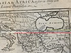 1728  Very Rare Herman Moll Map   Genuine   Cartography  greece Italy