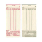 500 Count  Form A1181 Amano Mjr7000 Time Cards  Numbered 000-099