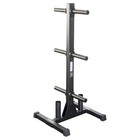 Best Fitness 6-post Weight Tree And Bar Holder For Olympic Weight Plates