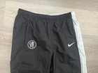 Chelsea Fc Nike T90 Men   s Black grey Shell Track Pants Bottoms Size Medium Vgc