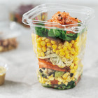 Karat 32oz Pet Tamper Resistant Square Container  Clear - 400 Pcs  Tr-sc32pet