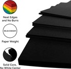 15sheets Black Cardstock Paper  12x12 Card Stock For Cricut  Thick Constructi   