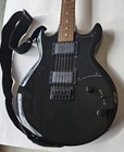 Vintage Ibanez Gio Electric Guitar Black Gax W  Strap Gig Bag