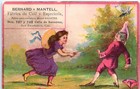 1870 s Bernard   Mantell Coffee San Francisco Ca Sansome St Victorian Trade Card