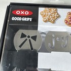 Oxo Good Grips  New  6 Piece Cookie Press Xmas Disc Set For Cookie Press