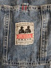 Vintage 80s Bubba Brand Denim Shortalls Mens Xl 44-46 Usa Made Overalls