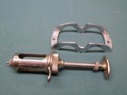 Vintage B D Champion Veterinary Syringe With Cradle Prop Costume Accessory