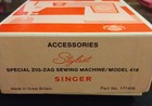 Singer Accessories Stylist Special Zig-zag Sewing Machine Model 418