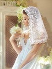 3 Pcs Mantilla Catholic Veil For Church Chapel Lace Christian Veils Head Coverin