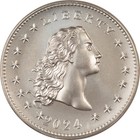 2024 Flowing Hair 230th Anniversary Silver Medal     Pcgs Ms-70 First Strike  Flag