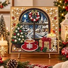Christmas 5d Pearl Diamond Art Kit For Adults