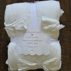 Pottery Barn Kids Loveshackfancy Sweet Dreams Ruffled Bow Baby Quilt