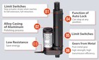 High Speed 1 34in s 400n 88lbs Linear Actuator Stroke 2-40inch 12v Waterproof