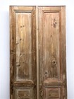 Antique French Double Doors  35x90  Raised Panel Doors  European Doors A527