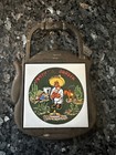South Of The Border Metal And Ceramic Trivet Pedro Vintage Patina South Carolina