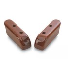 Hand Crafted Solid Wood Daylight Door Armrests For 1989-2006 Kenworth - Pair